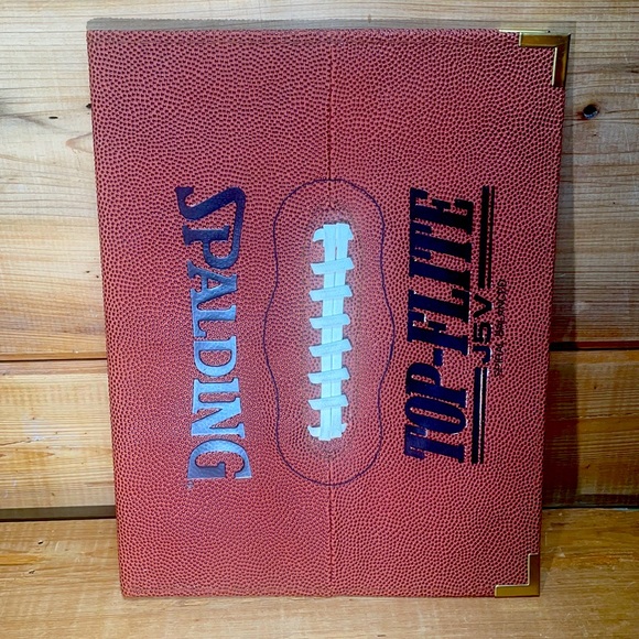 Spalding Office Rare Spalding Topflite Football Skin Portofolio